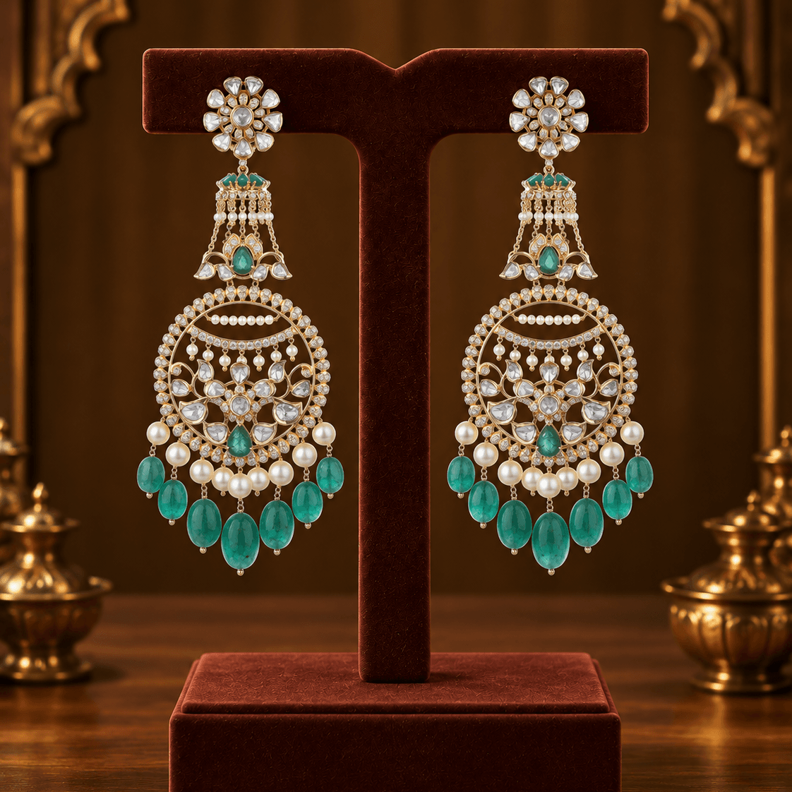 Earrings - Jadau